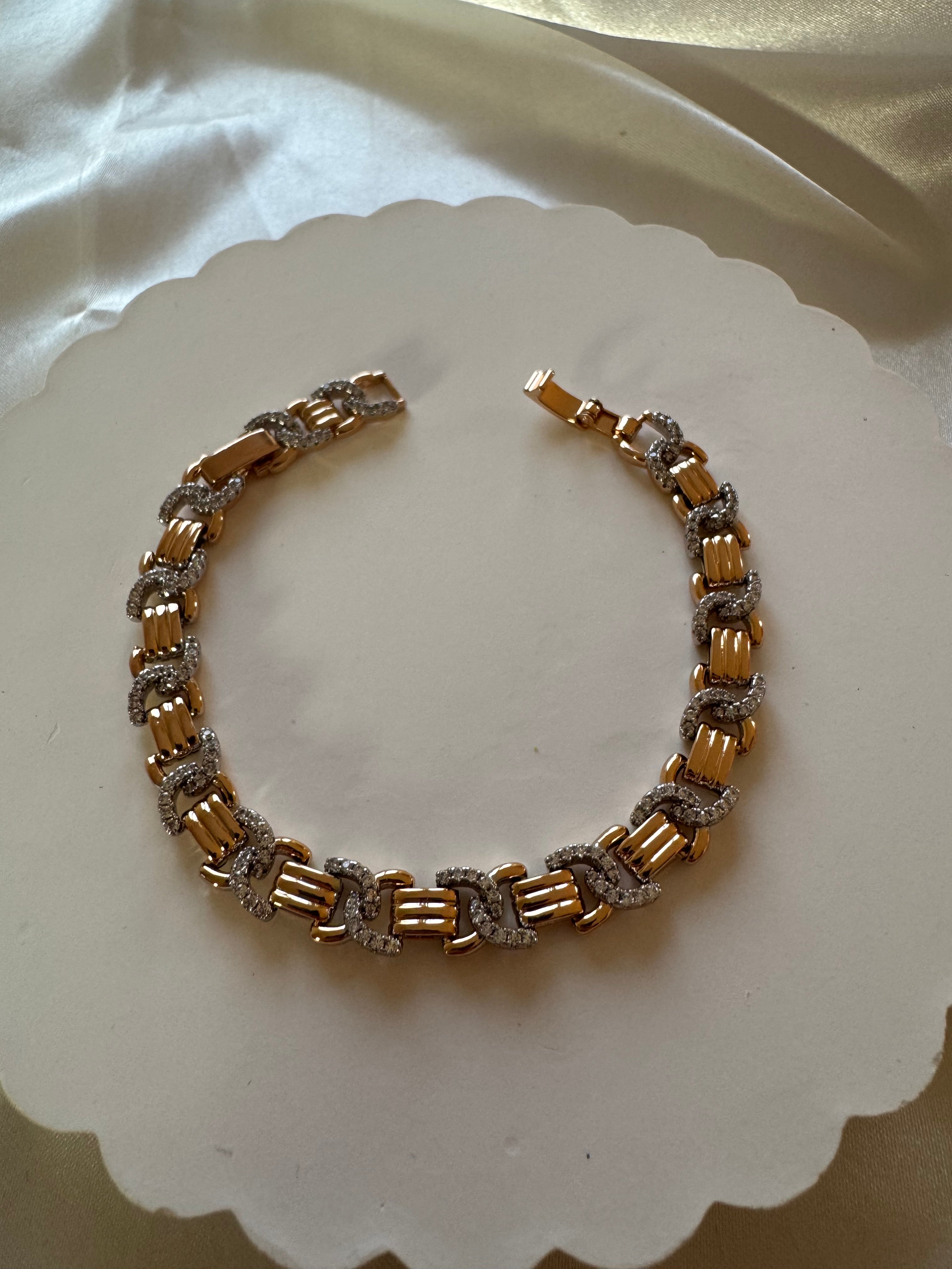 Diamond Duo Armband|XUPING