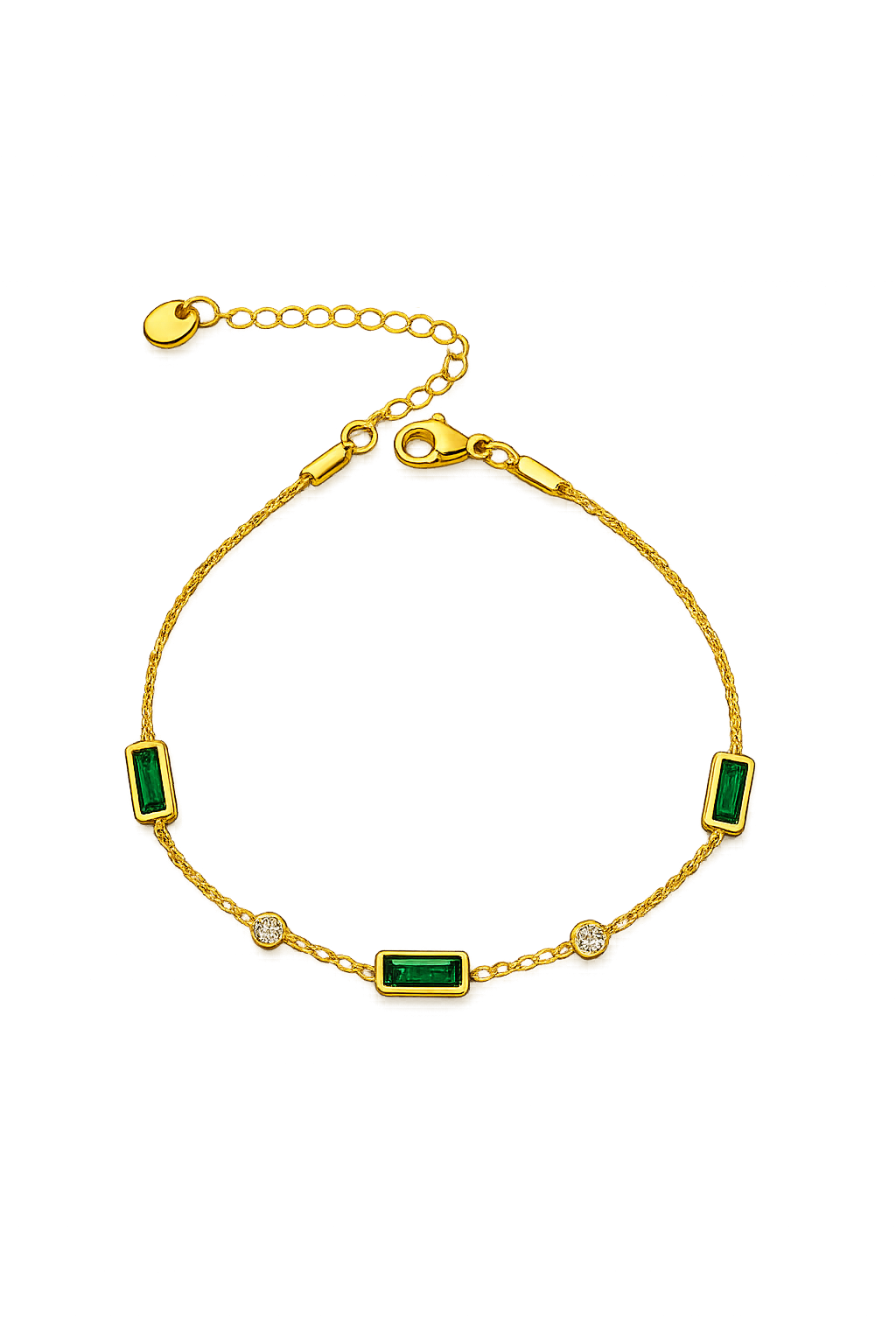 Golden Line Armband