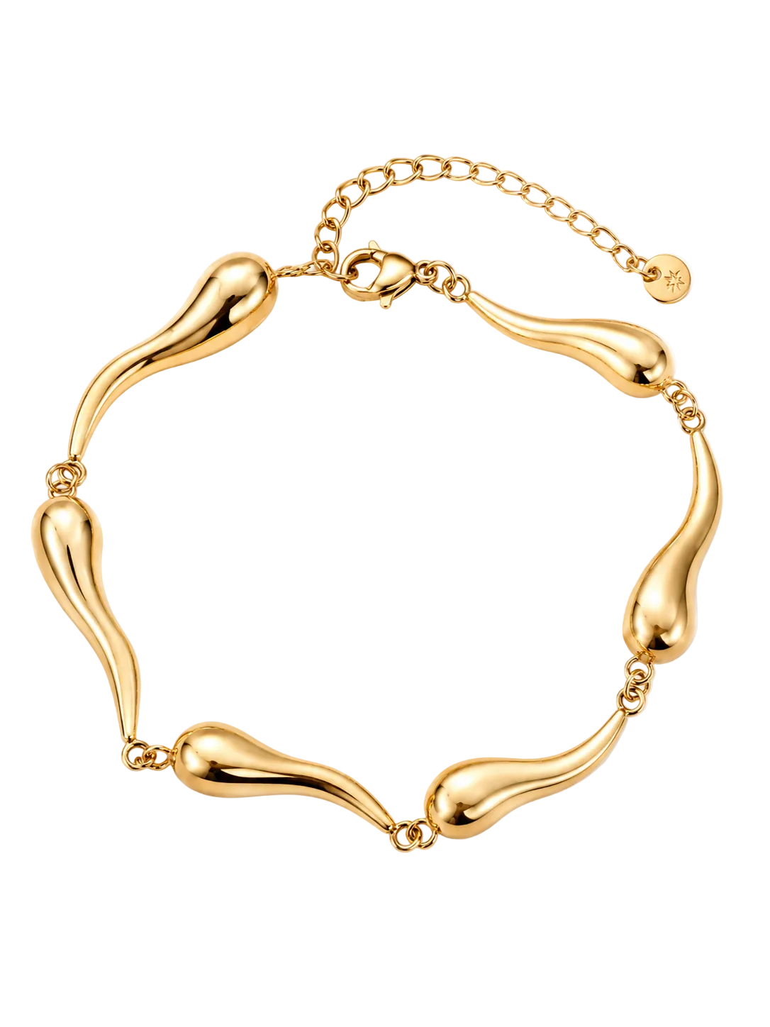 Molten Gold Bracelet