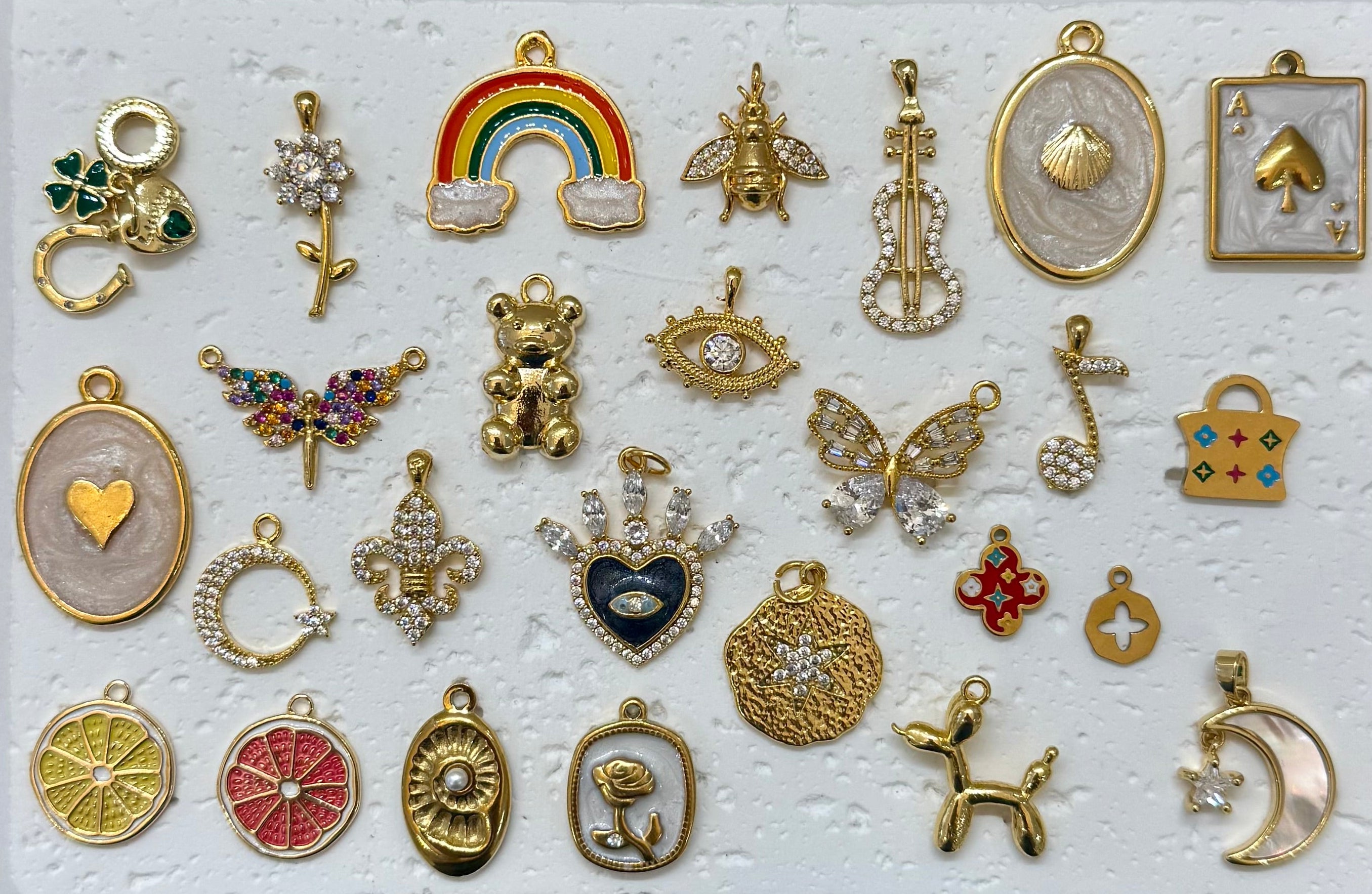 Personalisierbarer Kettenanhänger | 24K Vergoldet