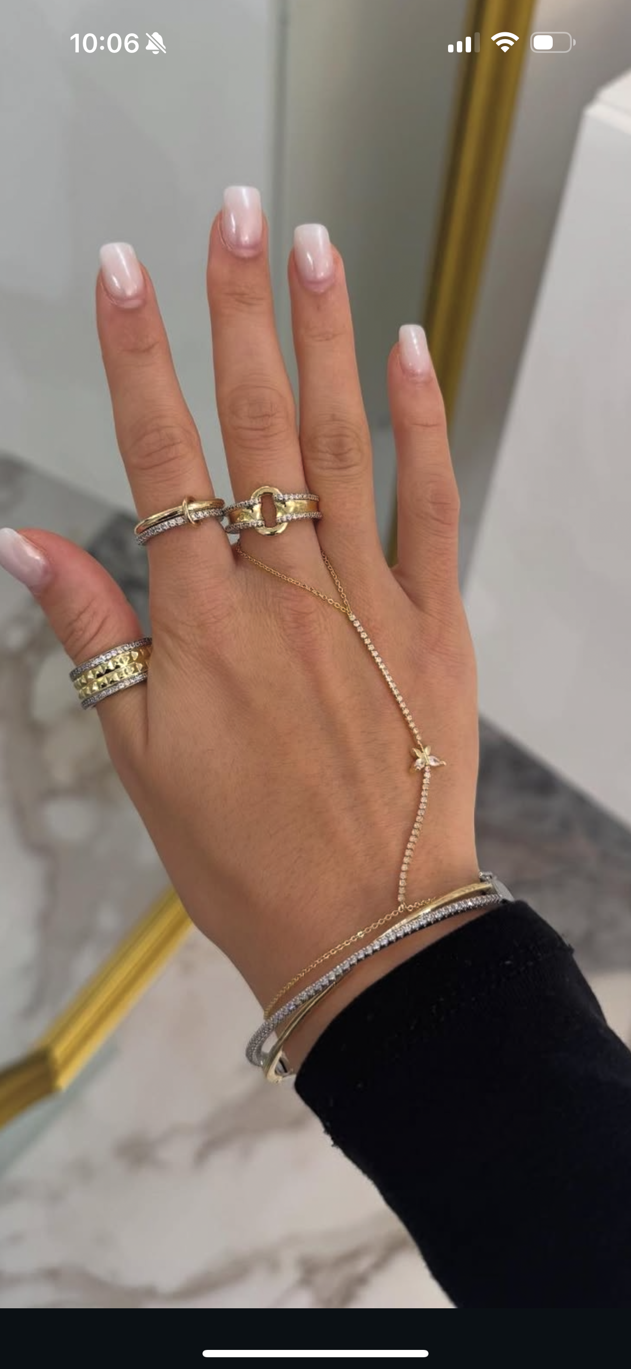 Handkette | 18K vergoldet