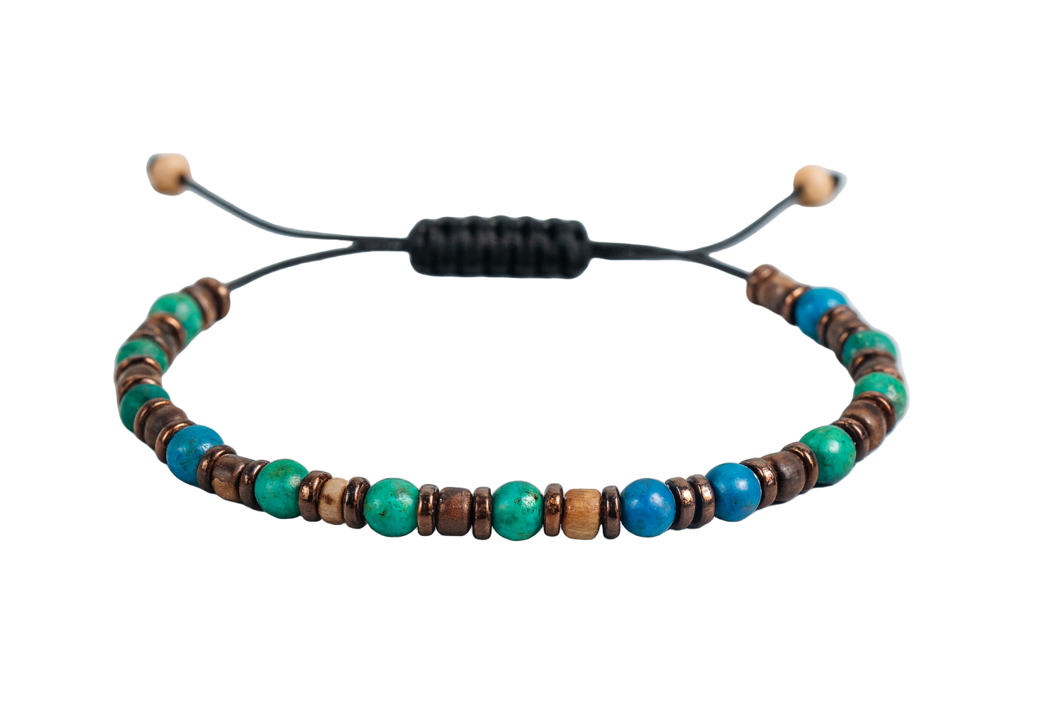 Natursteinperlen Armband