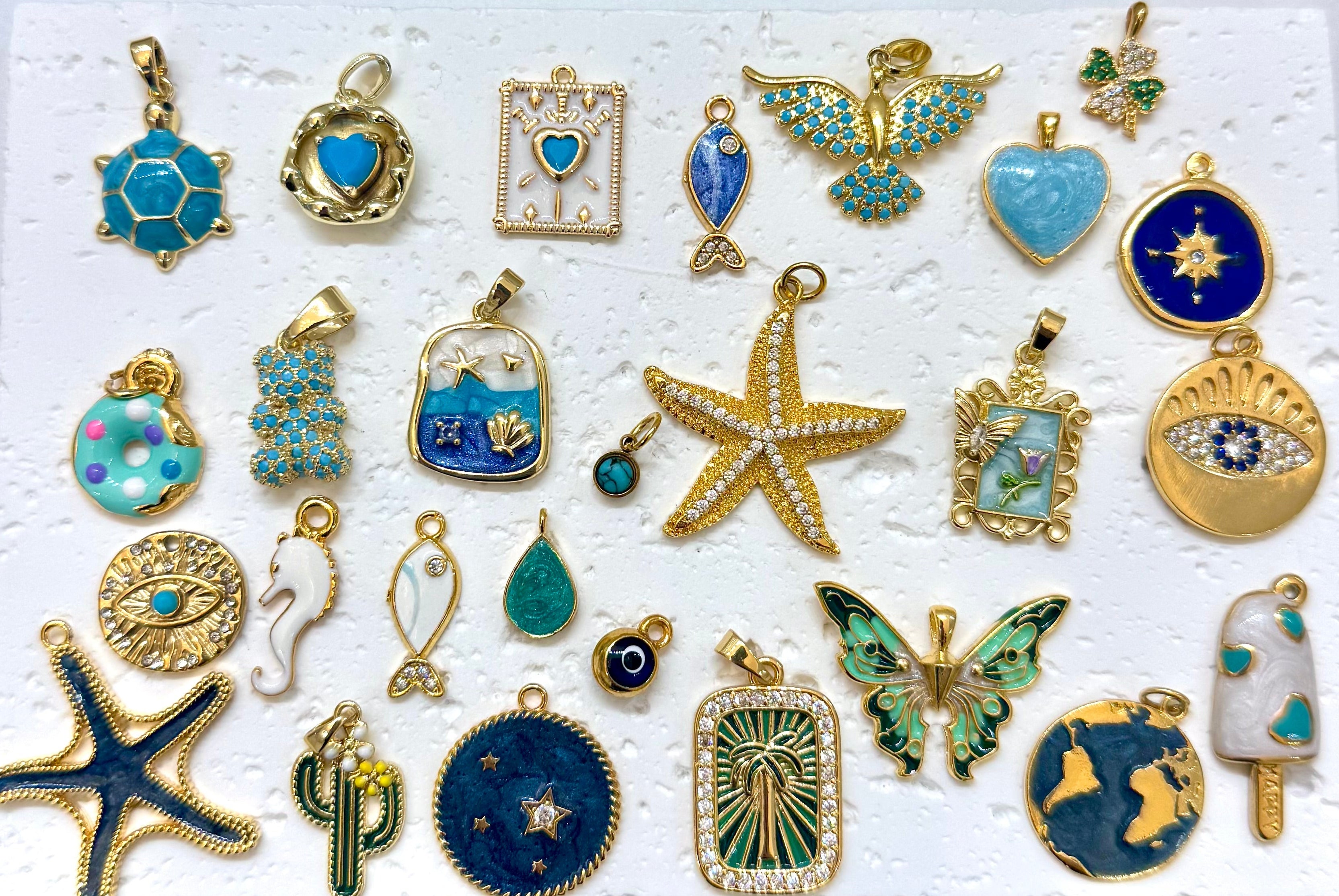 Personalisierbarer Kettenanhänger | 24K Vergoldet