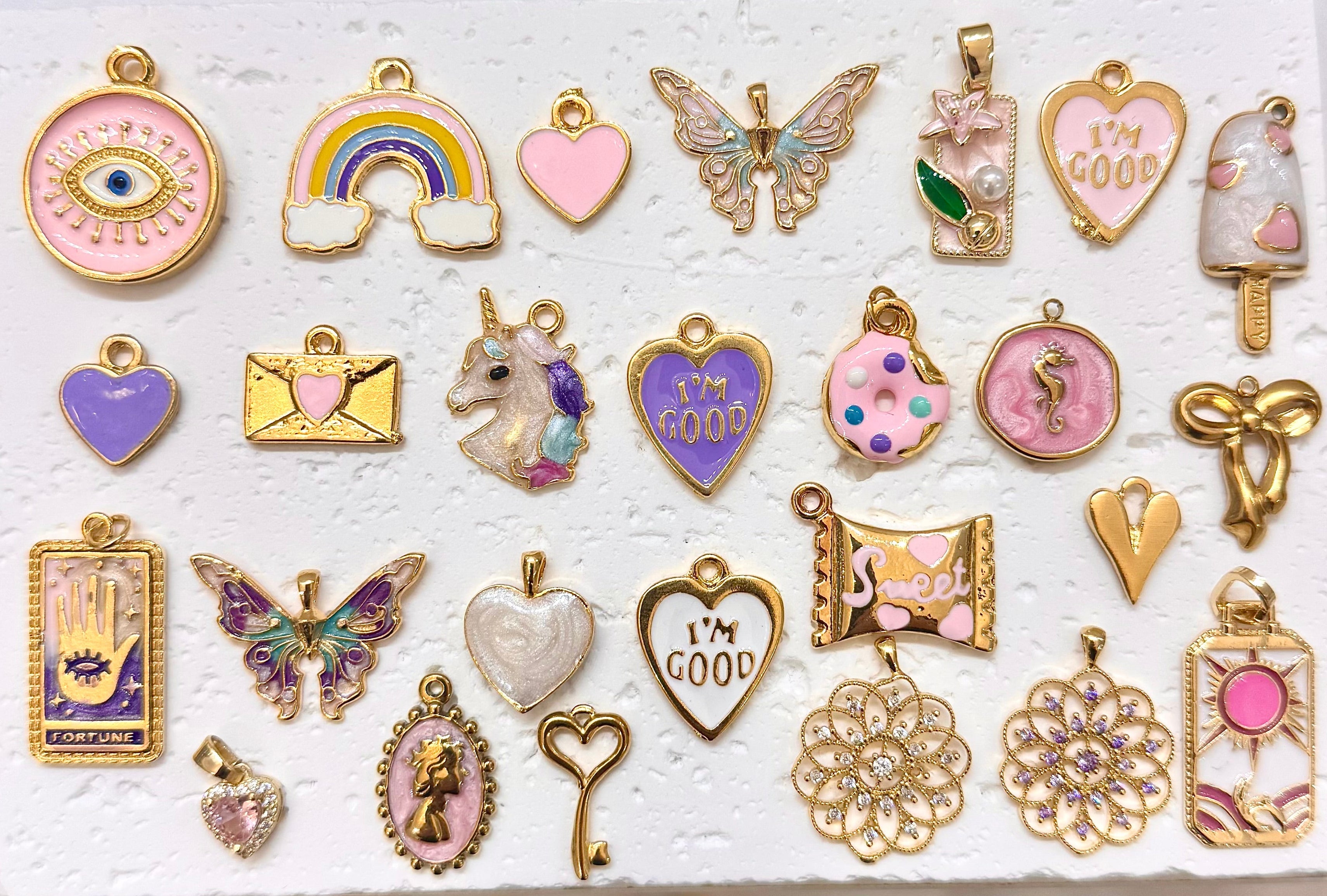 Personalisierbarer Kettenanhänger | 24K Vergoldet