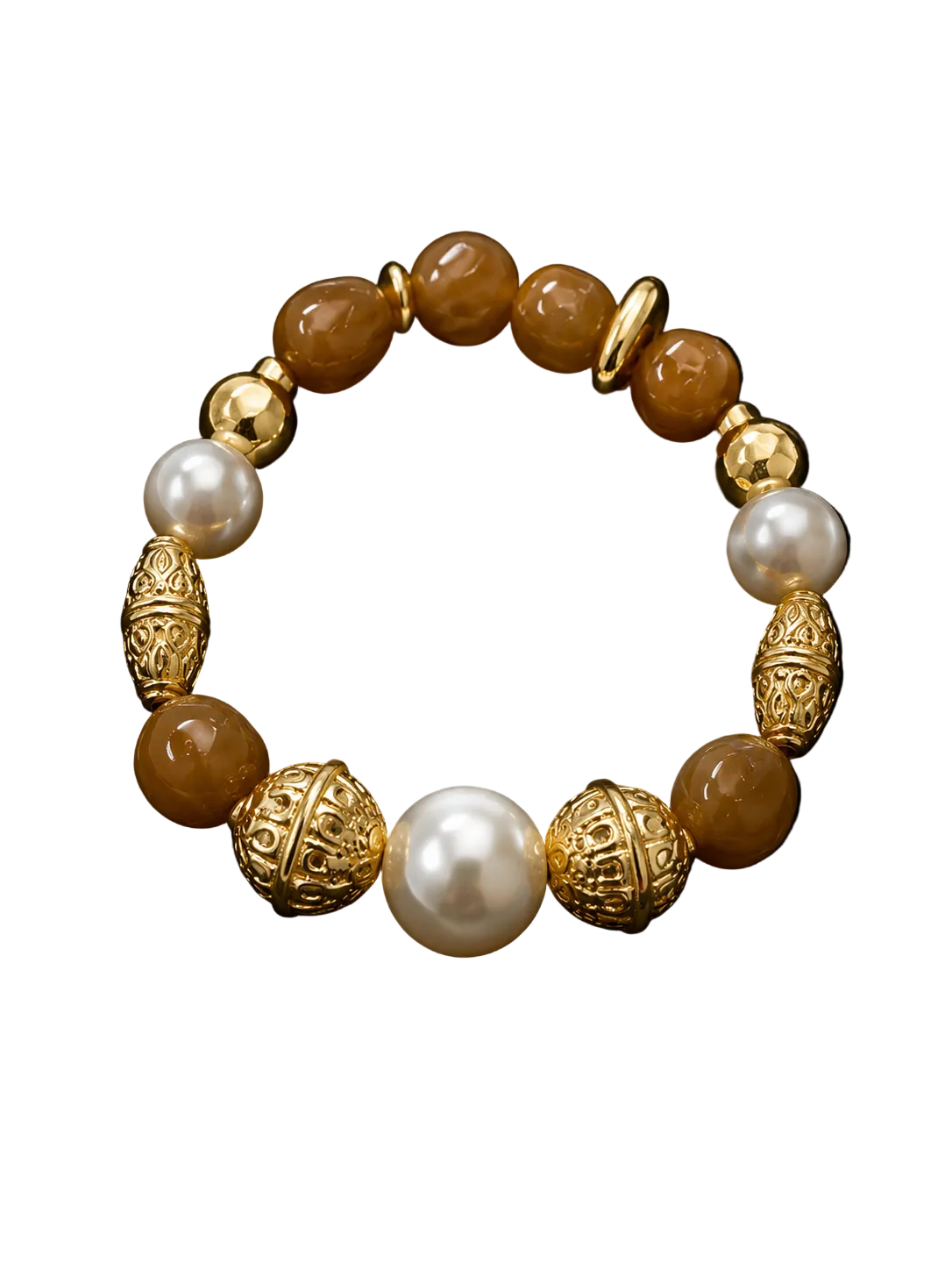 Pearl Amber Armband