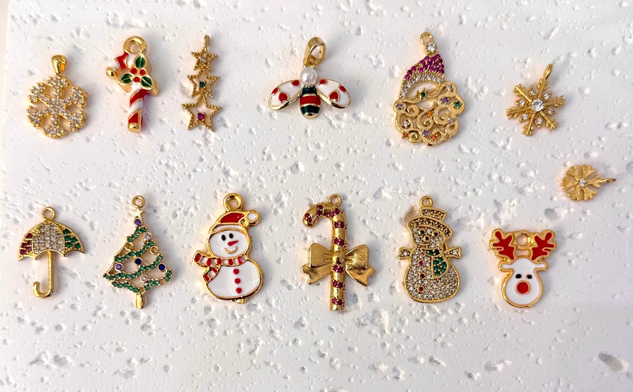 XMAS Charms | 24K Vergoldet