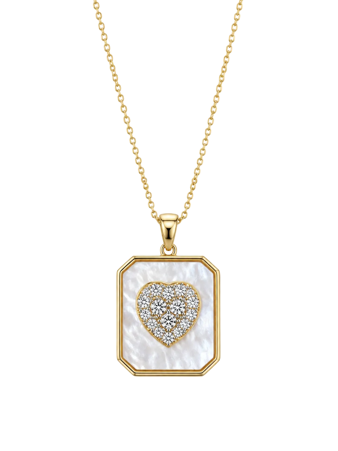 Lumière Heart Halskette