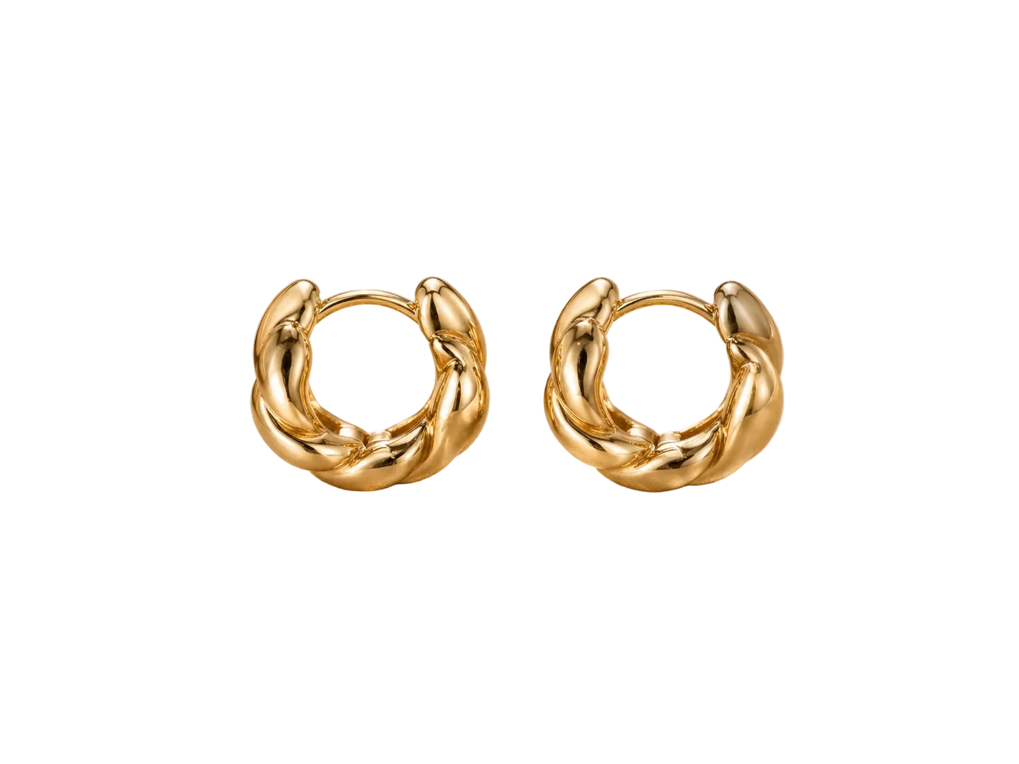 Bold Chain Hoops