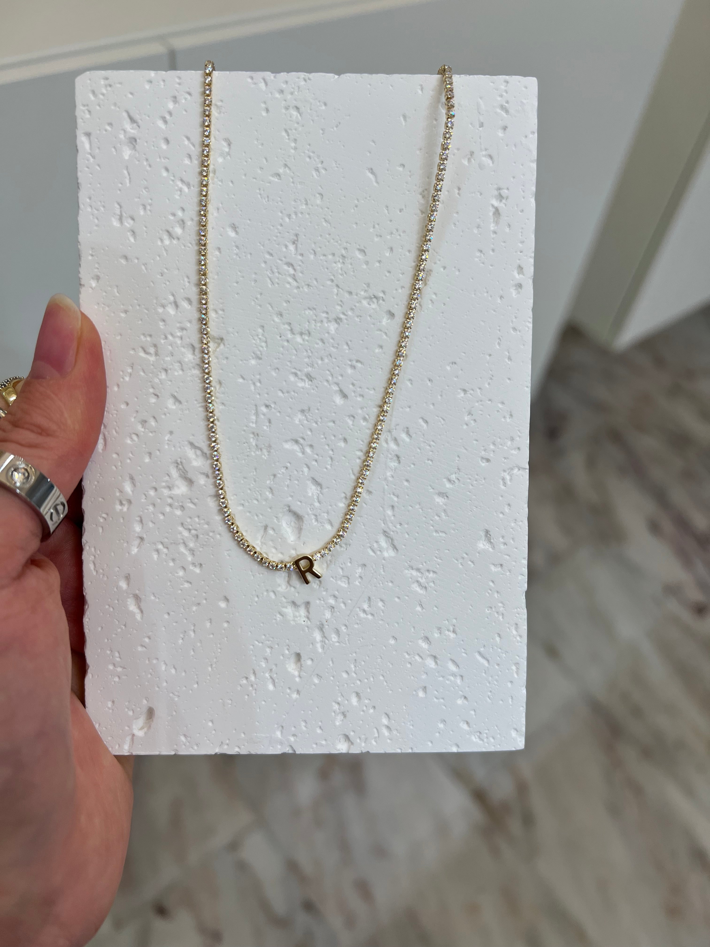 Buchstaben Halskette | Bijou