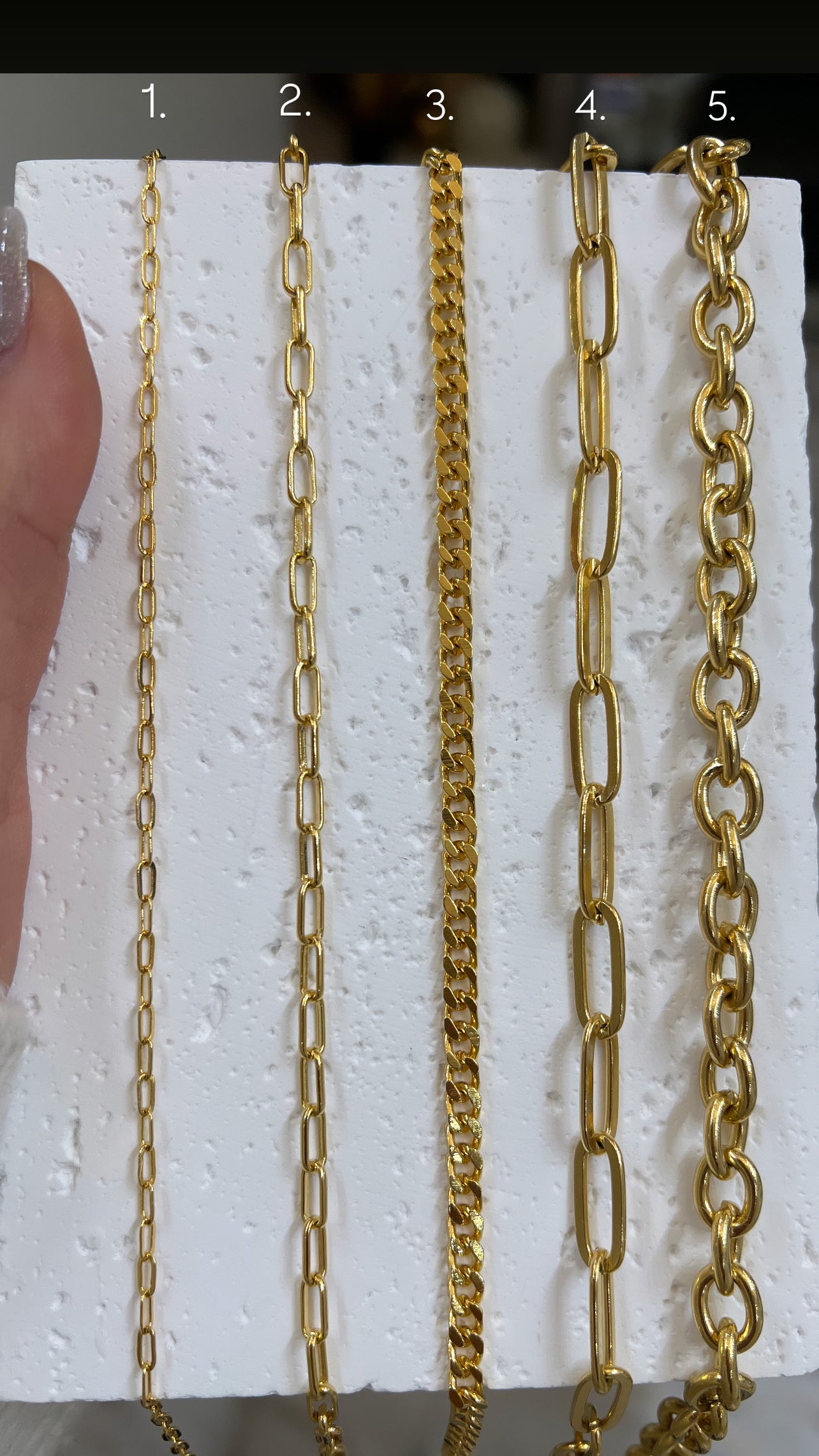 PaperClip - Chain | Personalisierbar | 24K Vergoldet