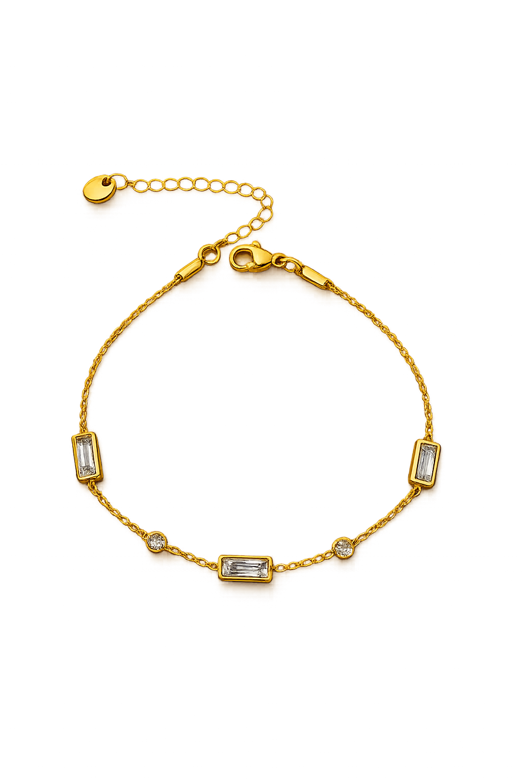 Golden Line Armband
