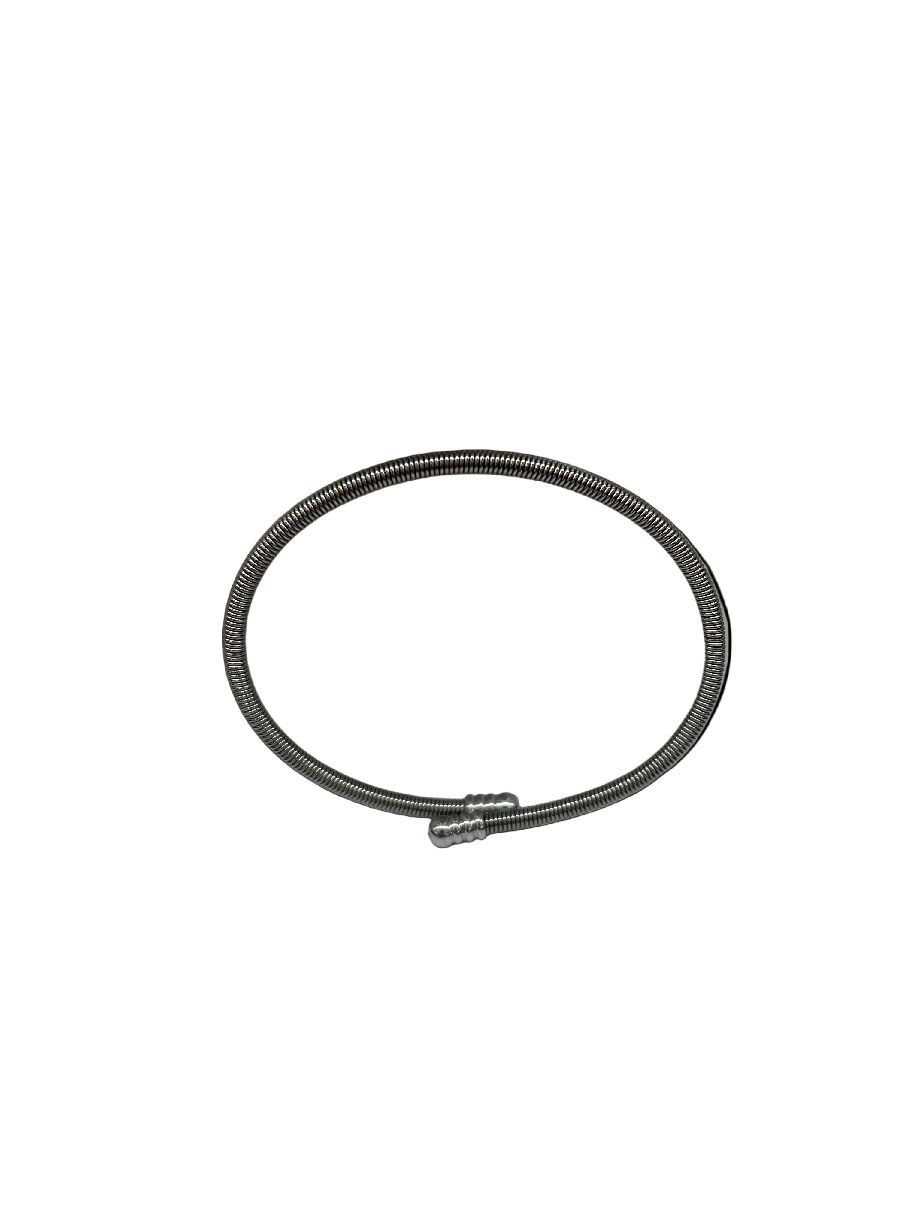 Silbernes Spiralarmband