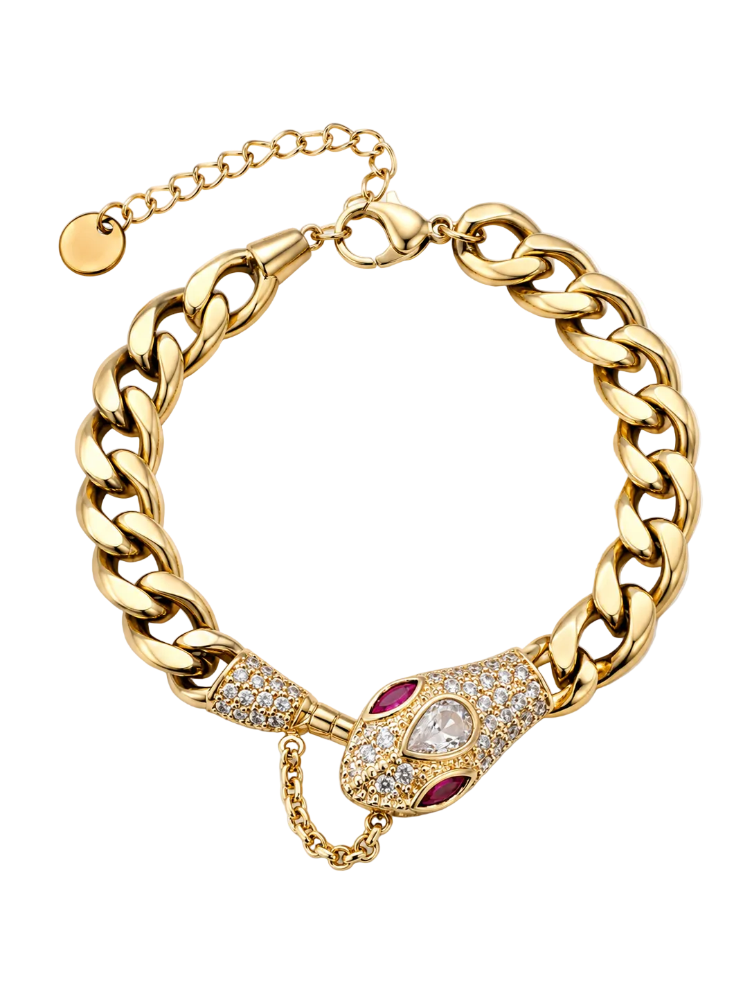 Royal Snake Link Bracelet