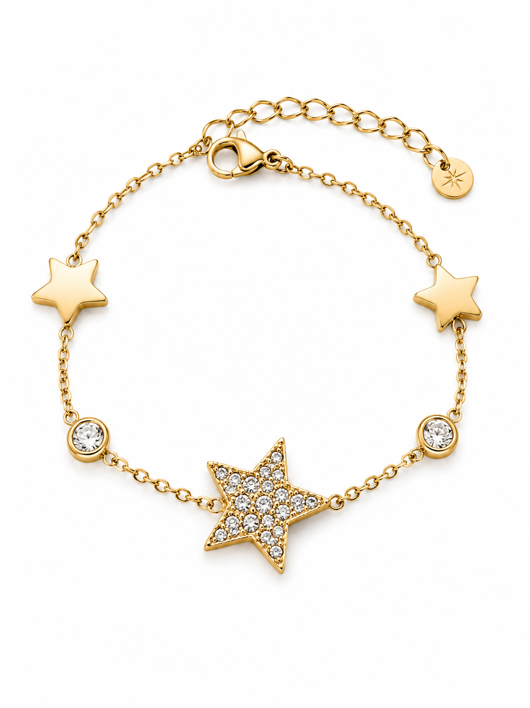 Celestial Star Charm Bracelet